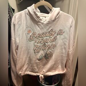 Disney princess light weight hoodie 
“Beauty is found within “
